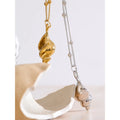 Colar Feminino Gota em Aço Inoxidável 4