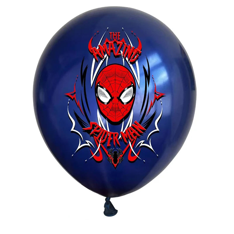 Balão bexiga homem aranha - Spiderman 12pcs