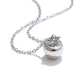 Yhpup Apple Pendant Necklace Earrings Stainless Steel Gold & Platinum PVD Plated Tarnish Resistant Fashion Charm Jewelry 2025 YH5511A P-Necklace