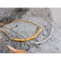 Yhpup New Stainless Steel Chain Cast Pendant Waterproof Clavicle Necklace Women 18K Gold PVD Plated Collar Jewelry High Quality