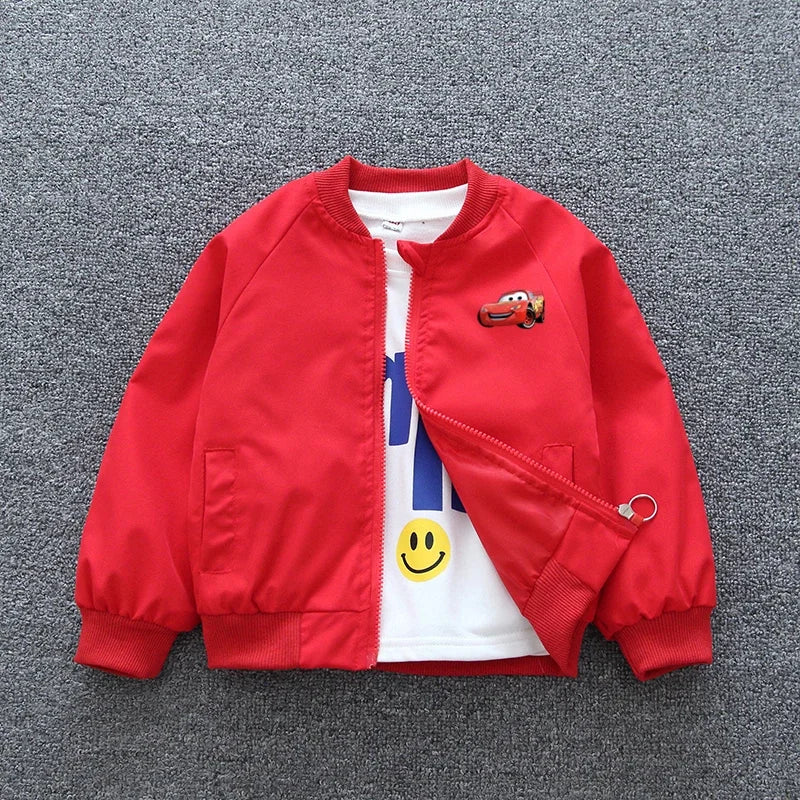 Jaqueta Masculina Infantil Carros Relampago Mcqueen