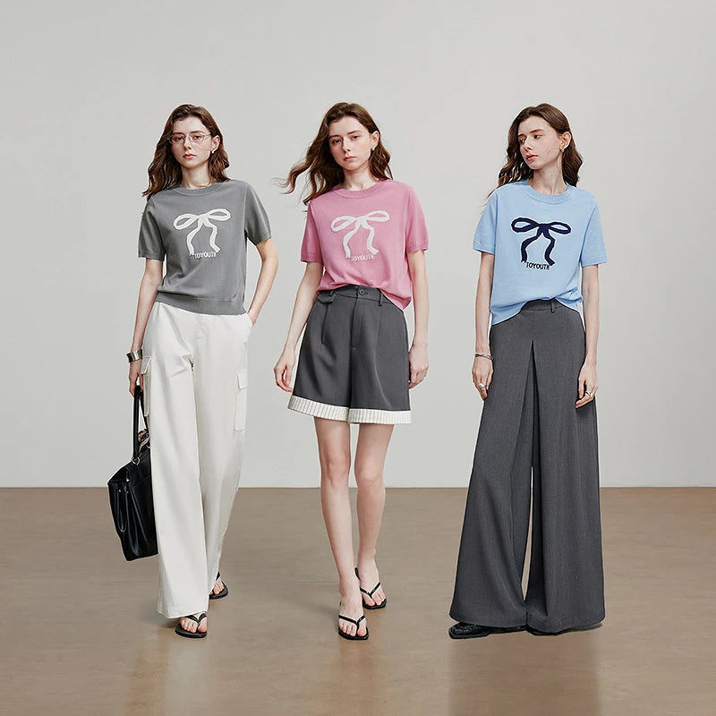 Blusa de Tricô Leve para o Verão