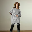 Moletom Feminino Forrado com Aplique Fair Isle