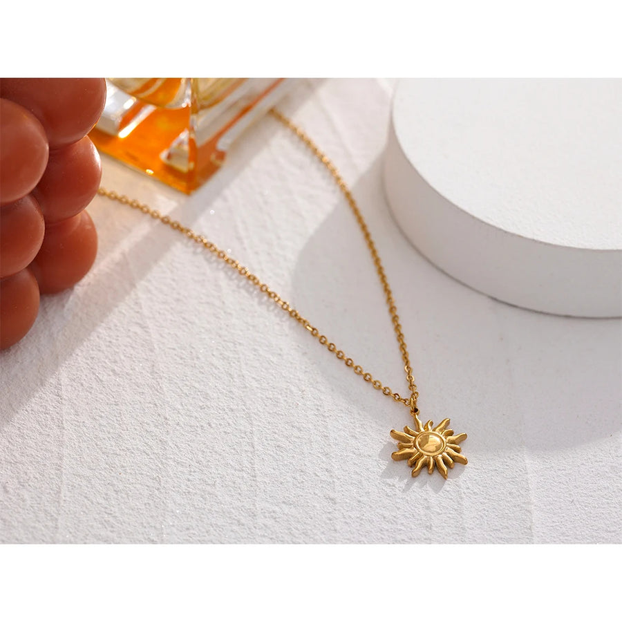 Colar Feminino Gota em Aço Inoxidável 5