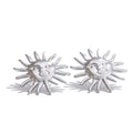 Yhpup Waterproof Stainless Steel Sun Stud Earrings Trendy Elements Fashion Charm Jewelry PVD Plated Wholesale Accessories Women