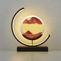 Luminária Home Art Decorativa LED Mountains Preto | Delamantina Black Base-Red