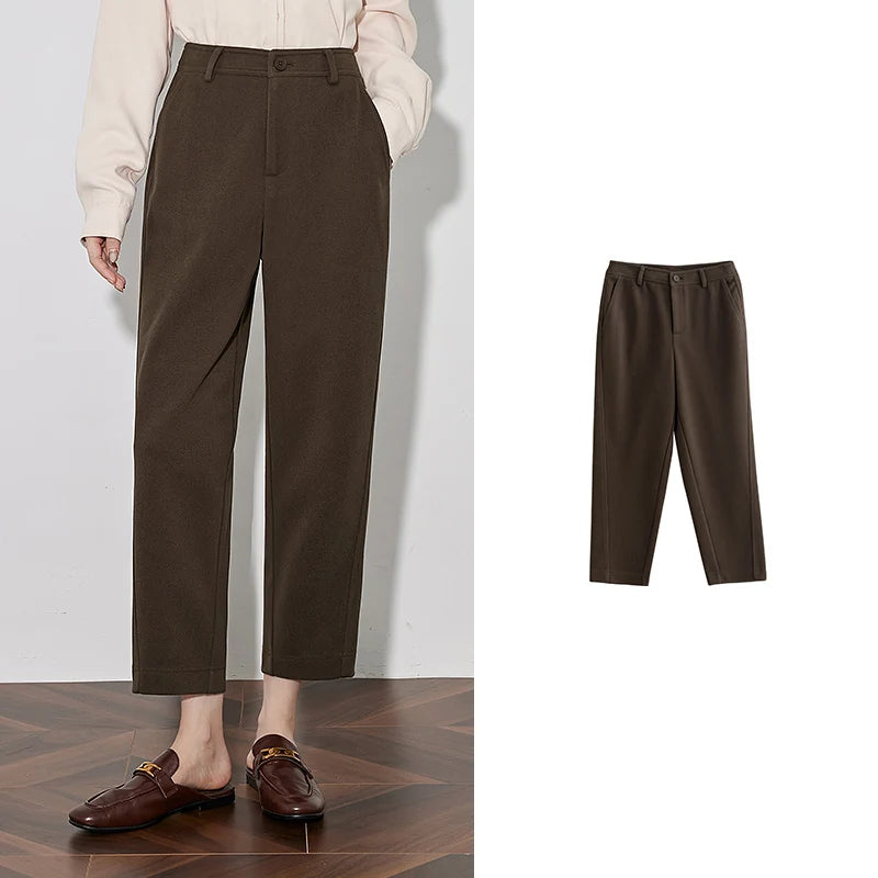 Calça Jogger Feminina Cropped com Cós Elástico