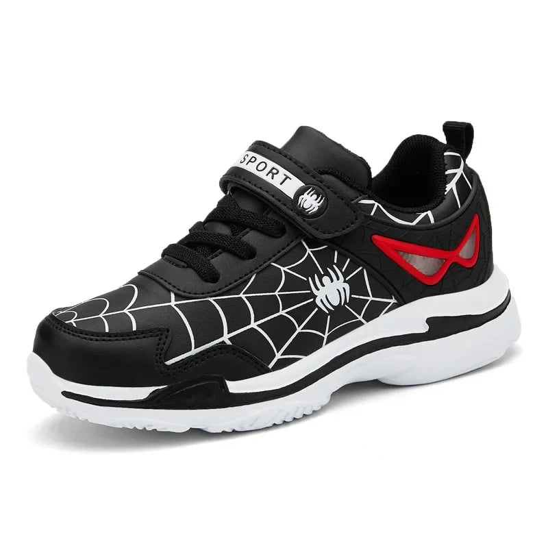 Tênis Infantil Spiderman Homem Aranha Preto