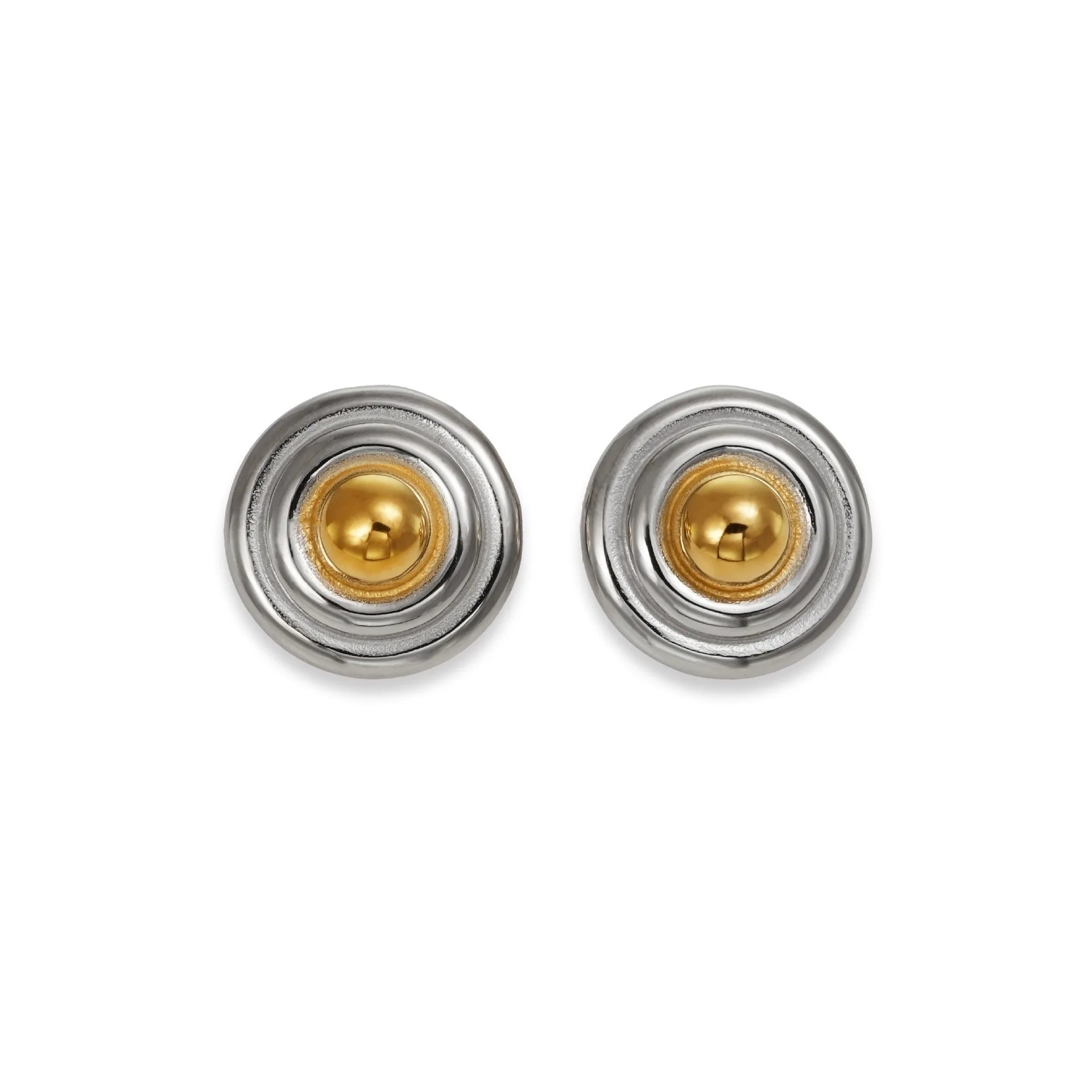 Brinco Donut Marcante com Banho Ouro 18K