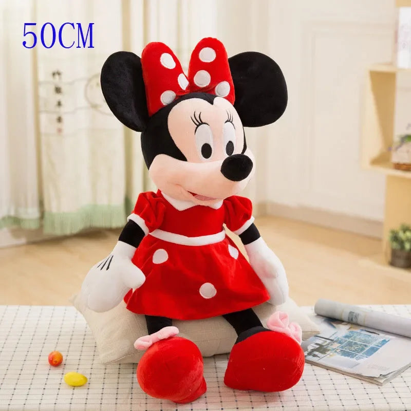 Minnie de Pelúcia Grande Super Fofa Melhor Presente 48cm Red Minnie