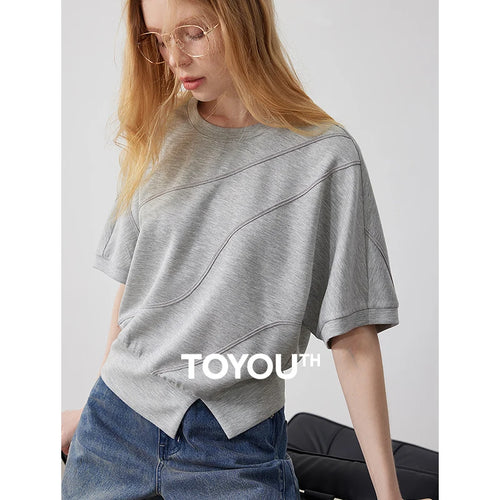 Camiseta Feminina Cropped de Malha Air Layer
