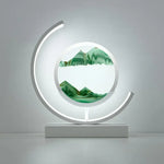 Luminária Home Art Decorativa LED Mountains Branca | Delamantina