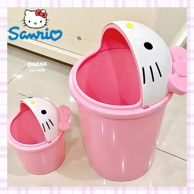 Cesto de Lixo Hello Kitty - Decoração Fofa
