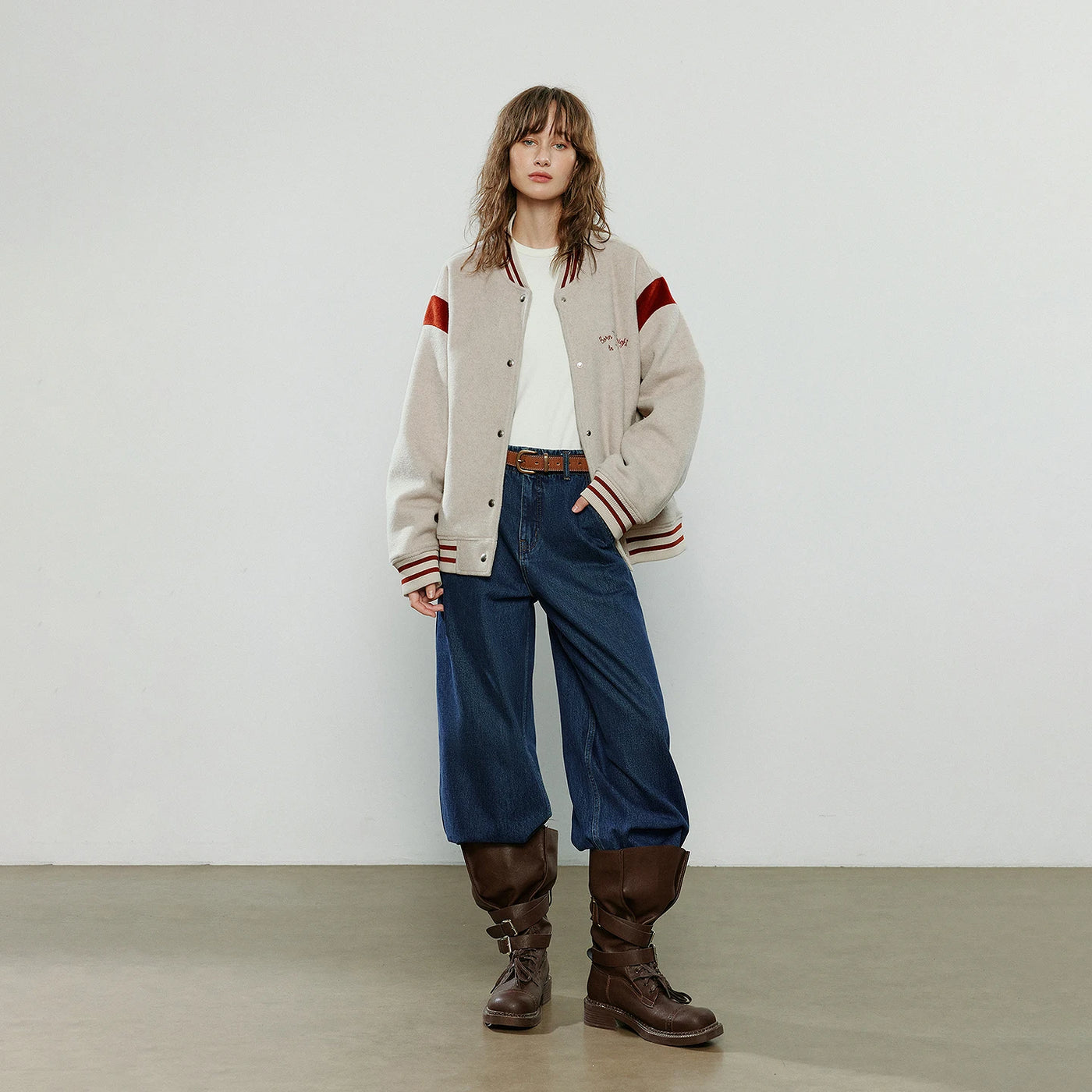 Jaqueta Bomber Feminina Acolchoada Esportiva