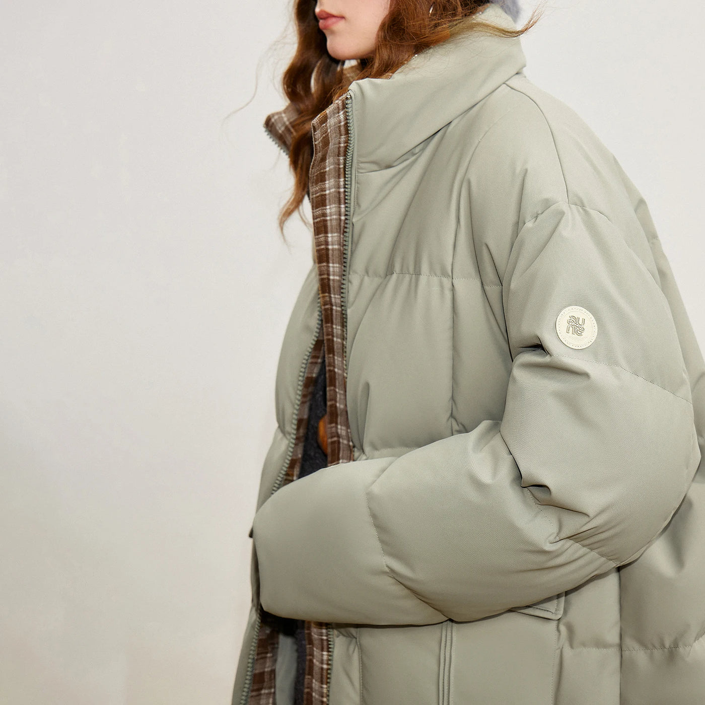 Casaco Puffer Feminino Longo 90% Plumas Extra Quente