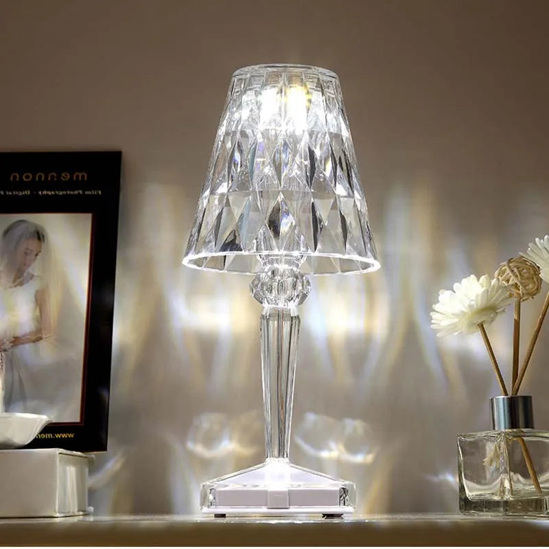 Luminária Luxury de Mesa LED Sem fio Delamantina