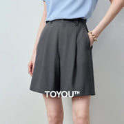 Shorts Alfaiataria Feminino com Cós Elástico