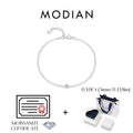 Pulseira de Moissanita Premium em Prata 925