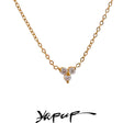 Colar Feminino Flor com Zircônia em Aço Inoxidável 2