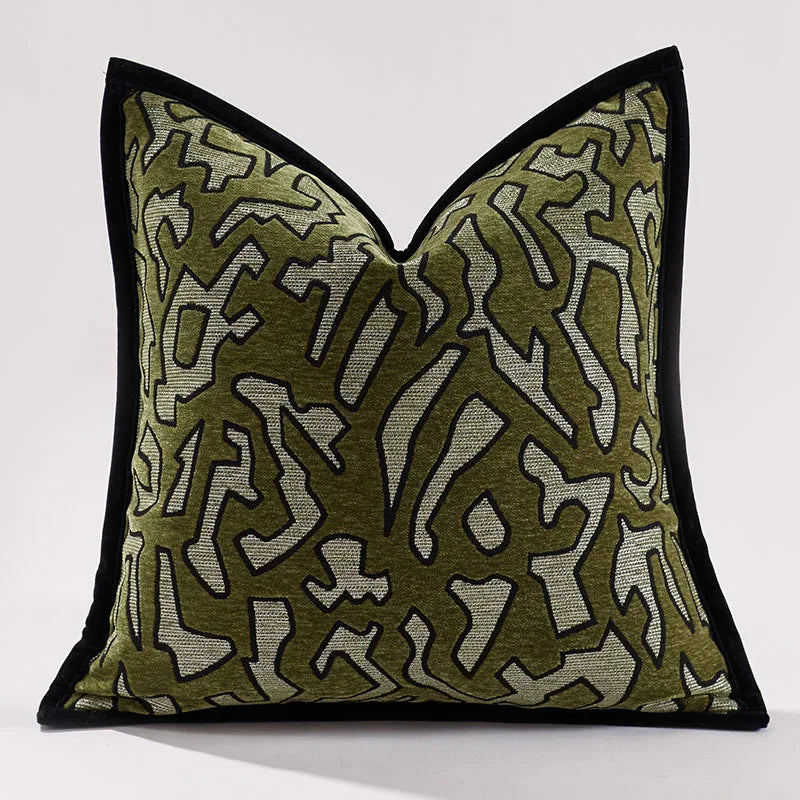 Cushion covers em chenille para sofá decorativos 45x45cm e 50x50cm — imagem 19