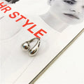 Anel Dome Largo Escultural com Banho Ouro 18K