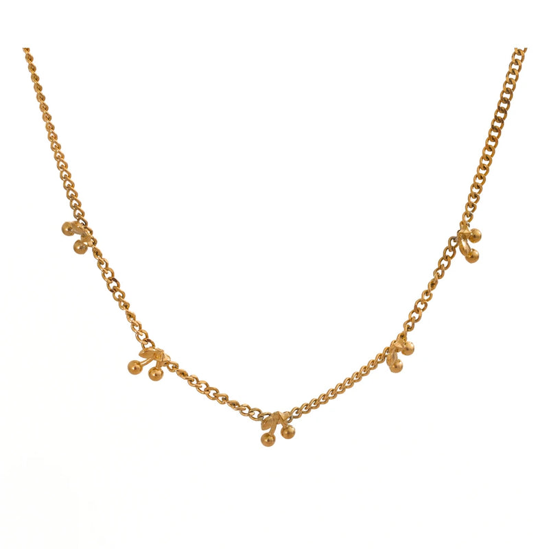 Colar Feminino Gota em Aço Inoxidável 11