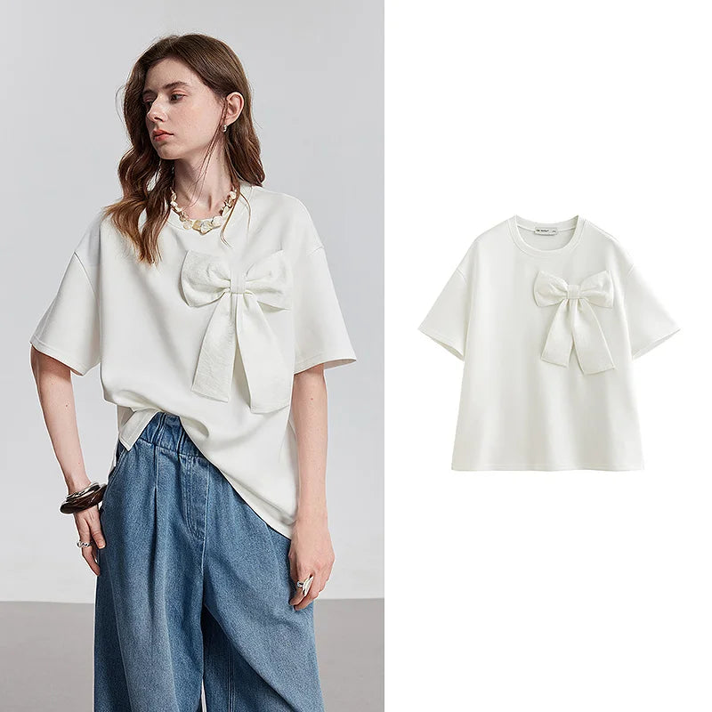 Camiseta Feminina com Estampa Borboleta e Alta Elasticidade