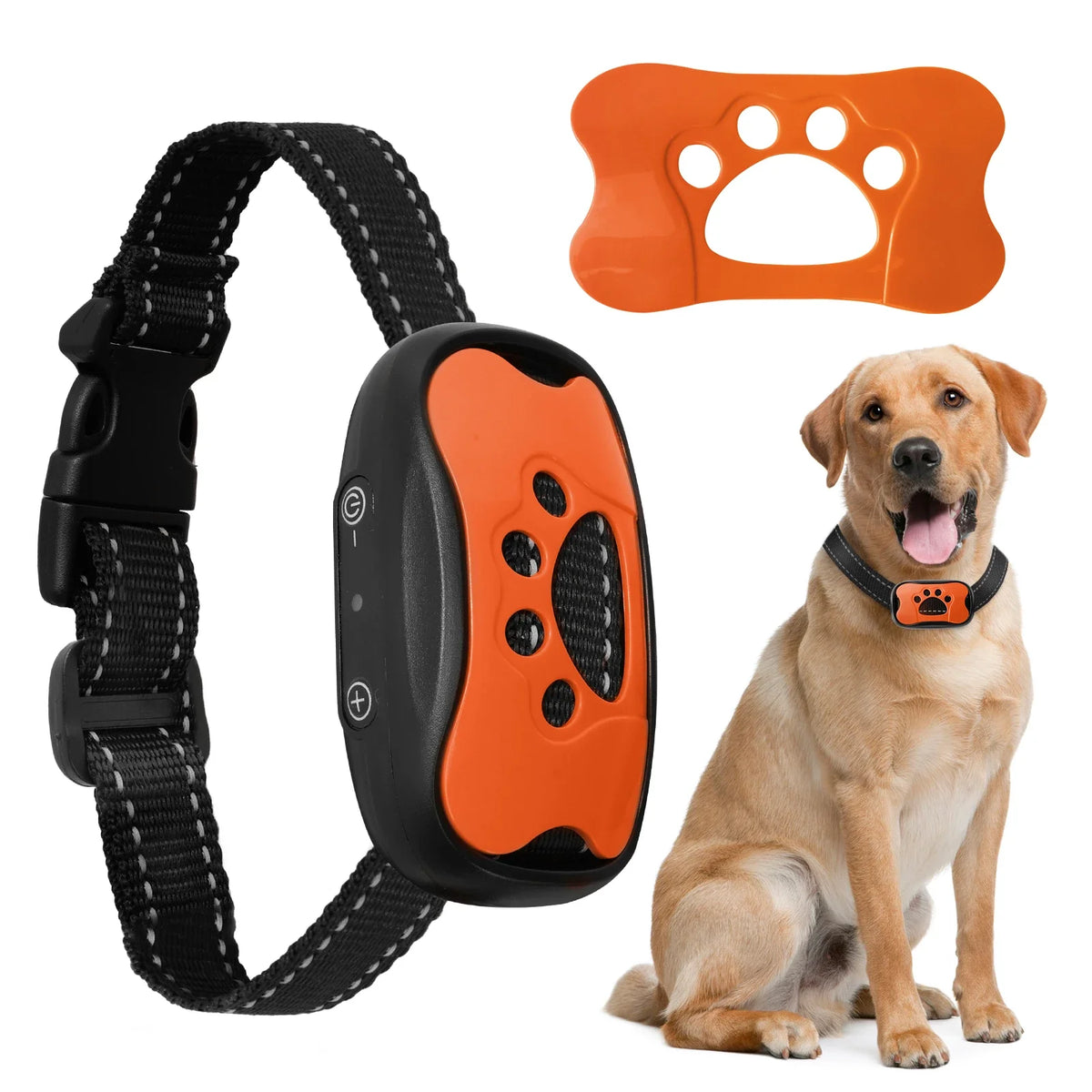 Coleira educativa inofensiva Ultrasonica Sem Choque - PetTraining® Orange