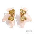 Brinco Flor de Folhas