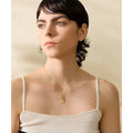 Colar Feminino Quadrado em Aço Inoxidável 2