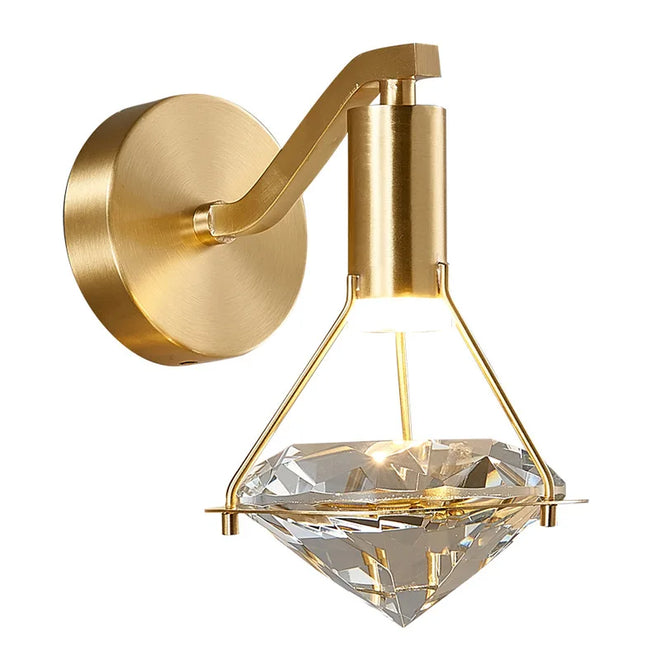 Luminária Crystal De Diamante | Delamantina