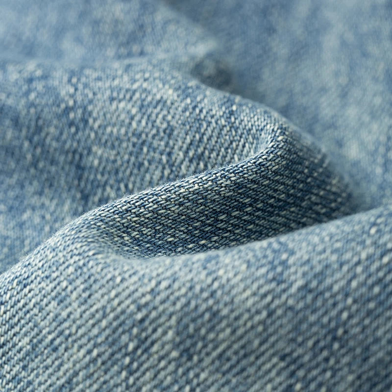 Calça Jeans Feminina Reta Cintura Alta com Bordado