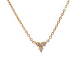Colar Feminino Flor com Zircônia em Aço Inoxidável 2