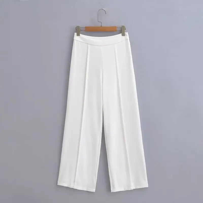 Calça branca alfaiataria | Faetton &Co
