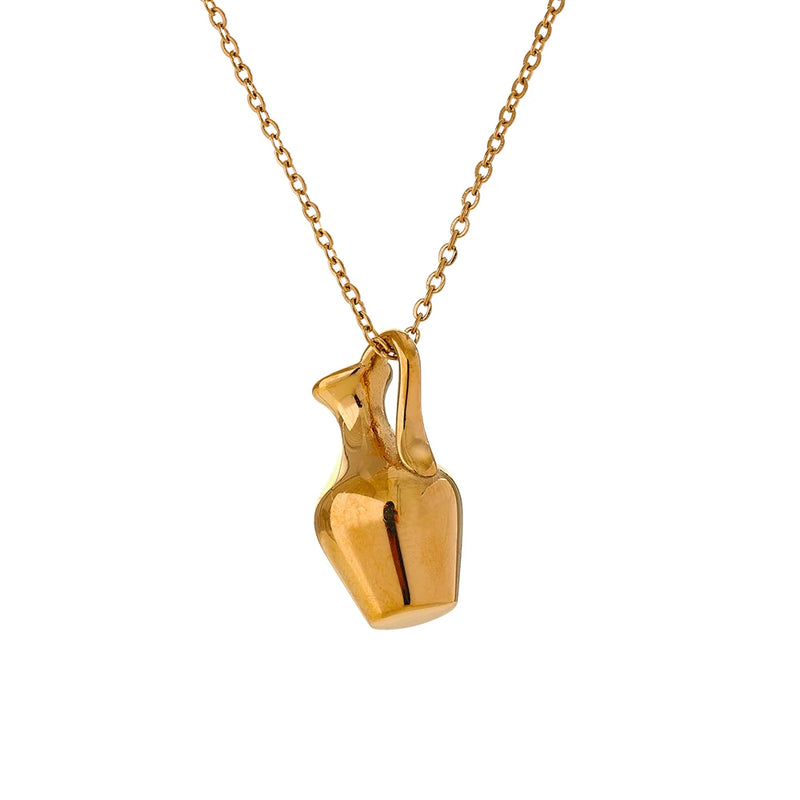 Colar Feminino Gota em Aço Inoxidável 9