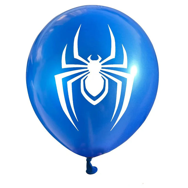 Balão bexiga homem aranha - Spiderman 12pcs