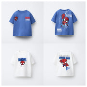 Camisa Homem Aranha - Tamanhos 9 meses-7 anos