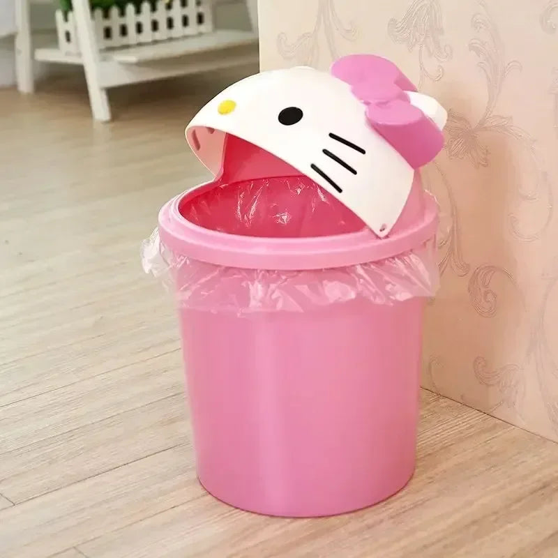 Cesto de Lixo Hello Kitty - Decoração Fofa
