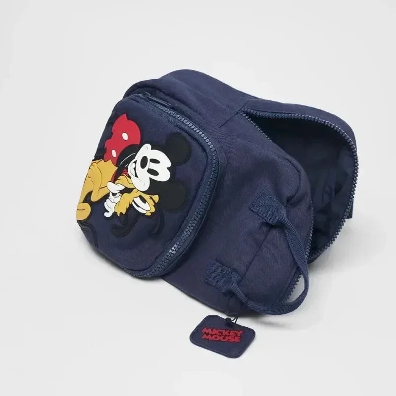 Mochila Infantil Pequena Leve Escolar e Passeio Mickey