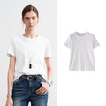 White-Round Neck