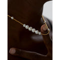Colar Feminino Gota com Pérola em Aço Inoxidável 6