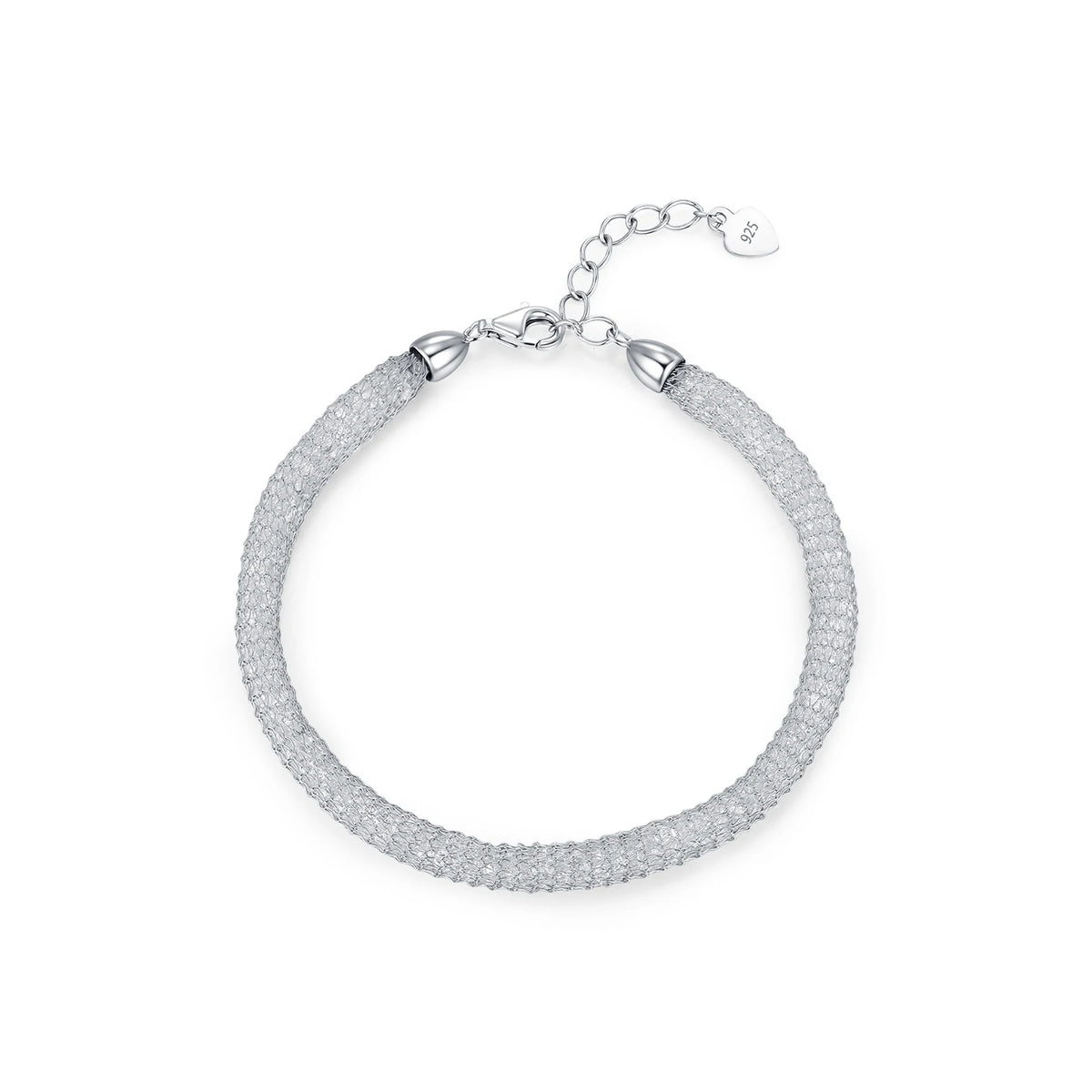 MODIAN 925 Sterling Silver Shinning Reticular Full Zirconia Weave Bracelet Exquisite Party Bracelets For Women Fine Jewelry