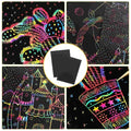10pcs A4 Papel Black Arte de riscar - Faça do seu jeito