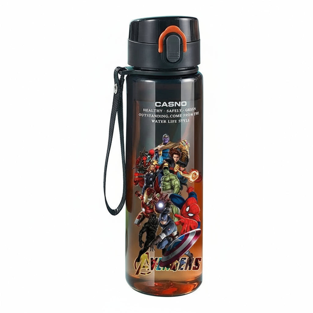 Garrafa De Água 560ml Personalizada Vingadores Marvel