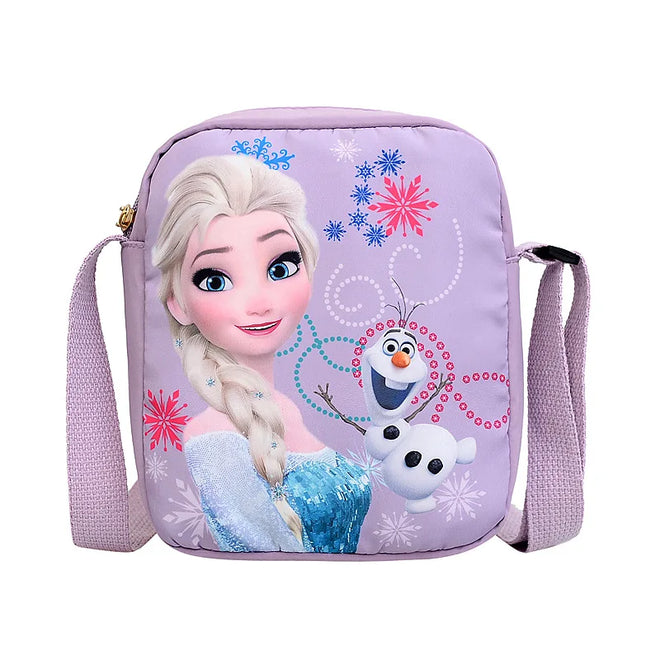 Pequena Bolsa Frozen Para Meninas Roxo