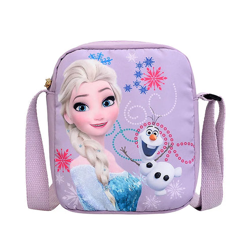 Pequena Bolsa Frozen Para Meninas Roxo