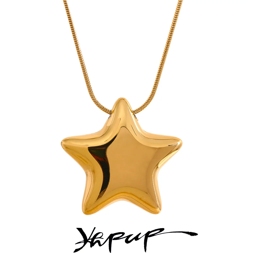 Colar Feminino Estrela em Aço 316L
