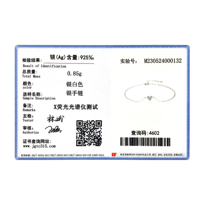 Modian 2023 New Design Real 925 sterling silver Heart CZ Bracelet Fashion Crystal Wedding Lady Classic Romantic Jewelry