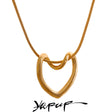 Colar Minimalista Feminino em Aço Inoxidável Prata