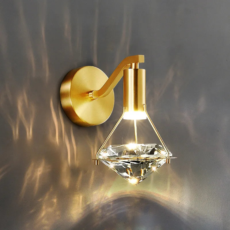 Luminária Crystal De Diamante | Delamantina